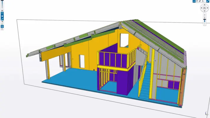 Image from Brian Smith gallery. Timber Structure building.